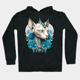 Sphynx Tattoo Style Art Hoodie